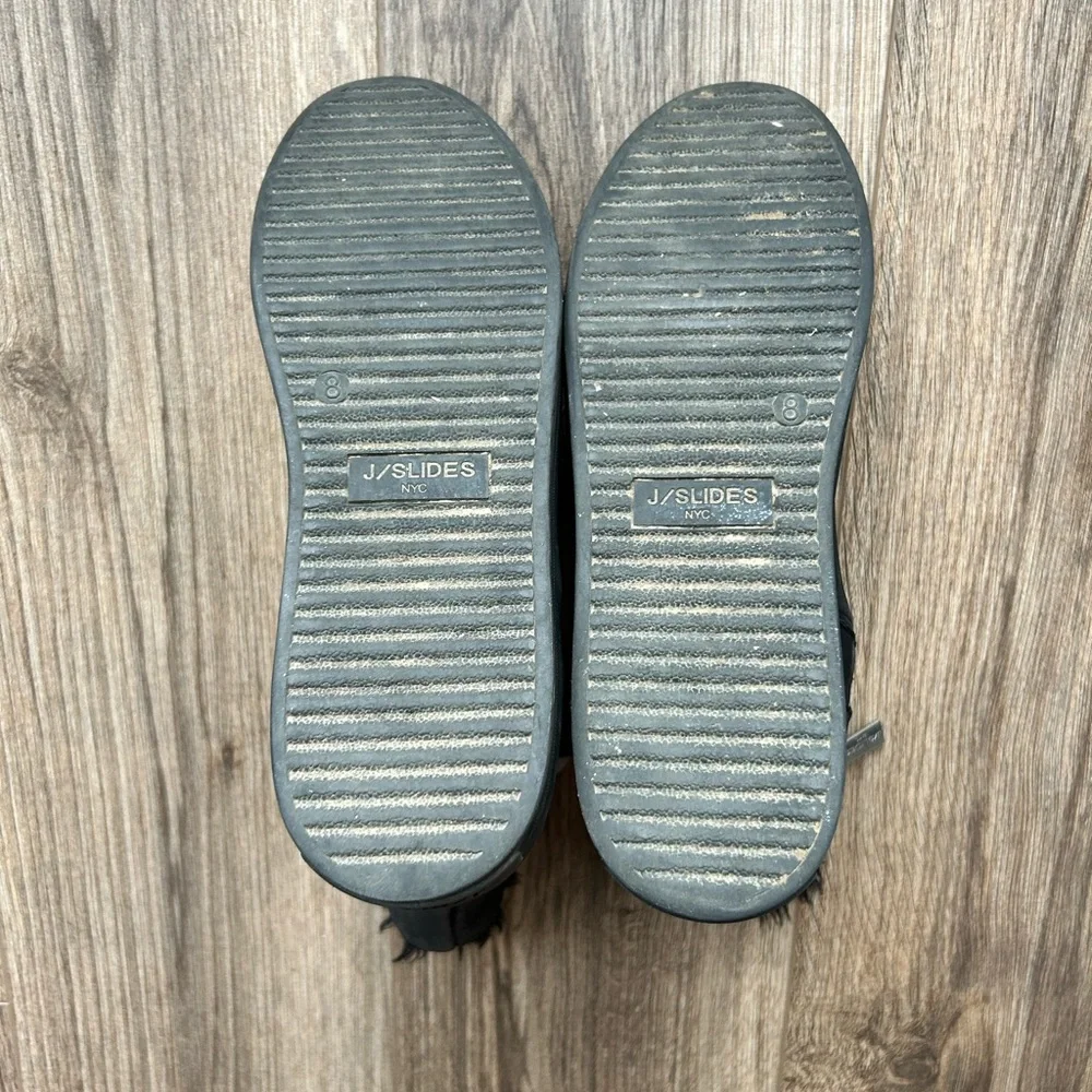 J/Slides Henley Platform Leather Boots | 8 - Picture 10 of 15